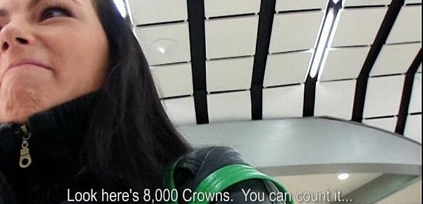  Czech girl earned 8000 crowns for hardcore sex with stranger
